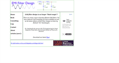 Desktop Screenshot of emi-filter-design.com